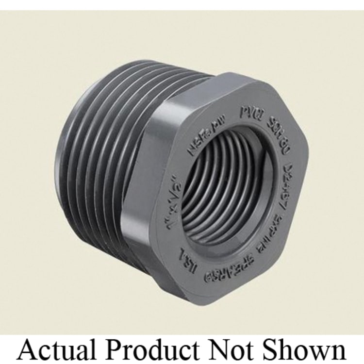1-1/2"X1-1/4" S80 PVC MXF BUSHING