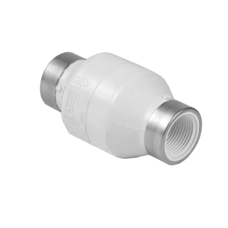 Spears® S1520-12F Utility Swing Check Valve, 1-1/4 in Nominal, FNPT End Style, PVC Body, Domestic