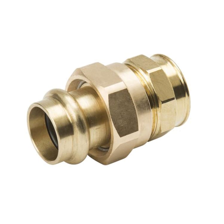 Streamline® PRS™ PF 11426 Small Union, 1-1/2 in Nominal, Press x FNPT End Style, Brass