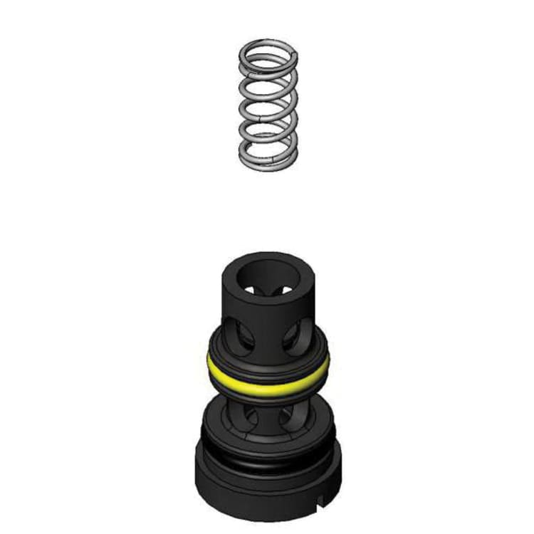 T & S 015589-40 Valve Assembly, For Use With New Style Glass Filler, 3/4-20 UN, Domestic