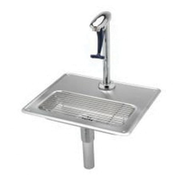 T & S B-1230 Glass Filler Water Station, 2.25 gpm Flow Rate, Polished Chrome, 1 Handle, Domestic