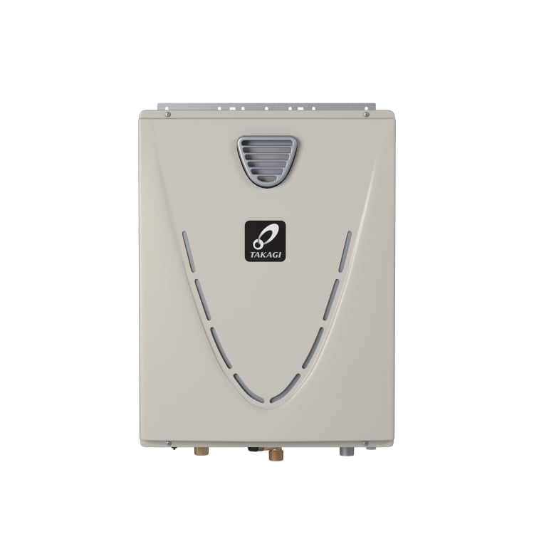 Takagi TH3OSNG H3 Tankless Water Heater, Natural Gas Fuel, 199000 Btu/hr Heating, Indoor/Outdoor: Outdoor, Condensing/Non Condensing: Condensing, 10 gpm, 4 in, 0.95, Commercial/Residential/Dual: Dual, Ultra Low NOx: Yes