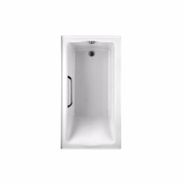 Toto® ABY782Q#12YPN2 Clayton™ Tile-In Bathtub, Soaking, Rectangle Shape, 60 in L x 32 in W, Right Drain, Sedona Beige
