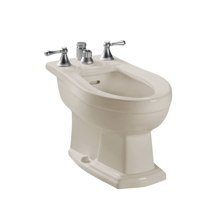 Toto® BT784B#12 Clayton™ Bidet Toilet, 15 in H Rim, Sedona Beige