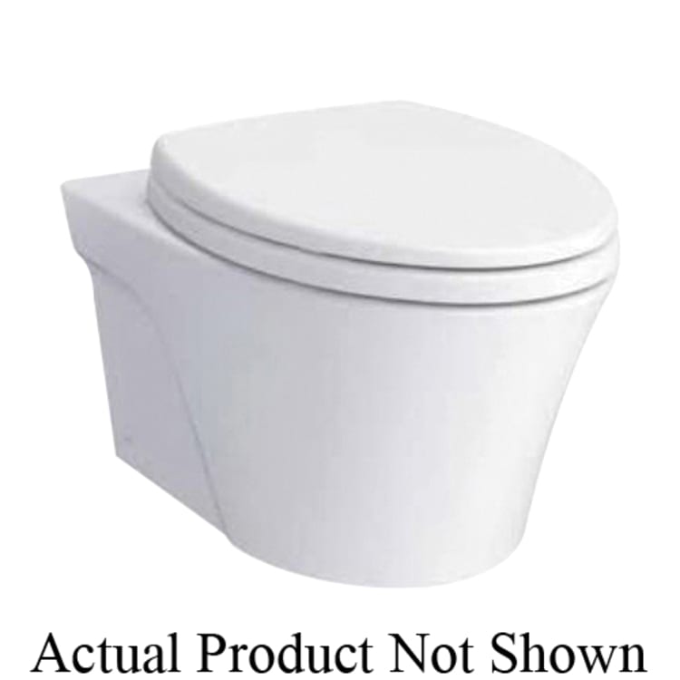 Toto® CT426CFG#01 Skirted Design Toilet With CEFIONTECT® Ceramic Glaze, AP, Elongated Bowl, 12 in Rough-In, 0.9/1.28 gpf, Cotton White, Import