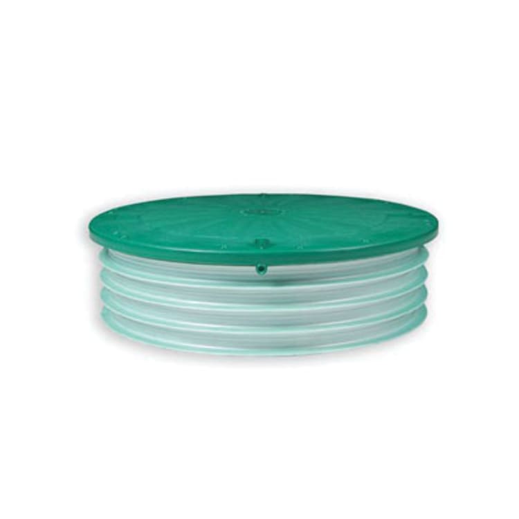 Tuf-Tite® 24-RISL-FLAT Flat Riser Lid, For Use With Riser, IPEX-PVC Ribbed Pipe, Corrugated Pipe, 24 in Dia, Green, Domestic