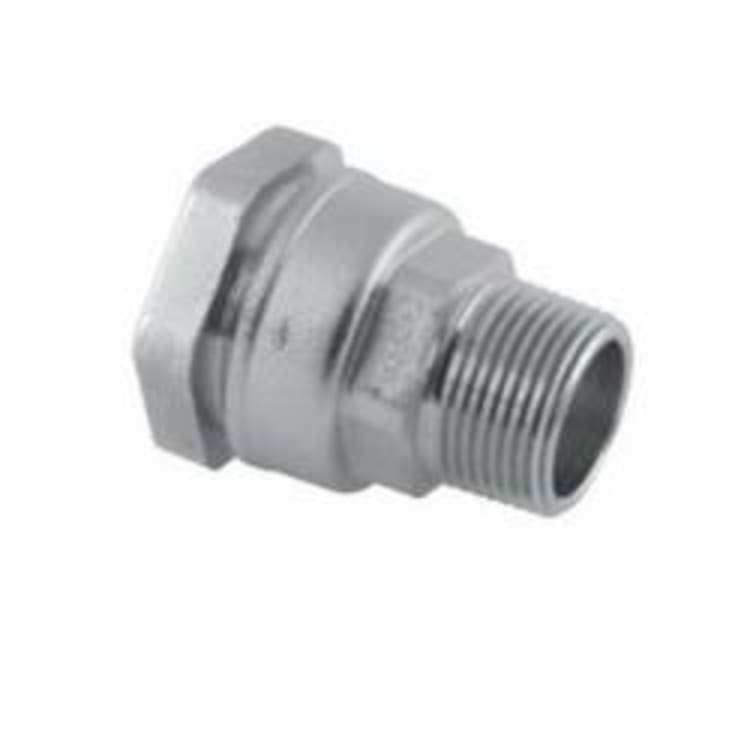 Uponor 505851 Threaded Adapter, 32 mm x 1 in, Pipe x MNPT, 90 psi, Brass