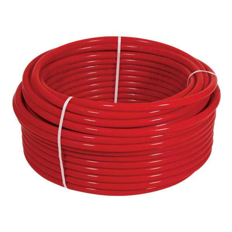 Uponor AquaPEX® F2060750 Tubing, 3/4 in Nominal, 0.671 in ID x 7/8 in OD x 300 ft Coil L, Red, PEX