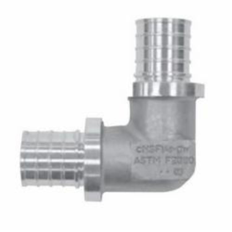 Uponor K4710750 Pipe Elbow, 3/4 in, PEX, APR Brass