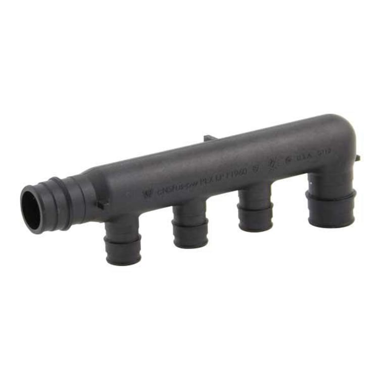 Uponor Q2235577 3-Ports Flow-Through Elbow, 3/4 in Nominal, ProPEX® End Style, Polysulfone, Domestic