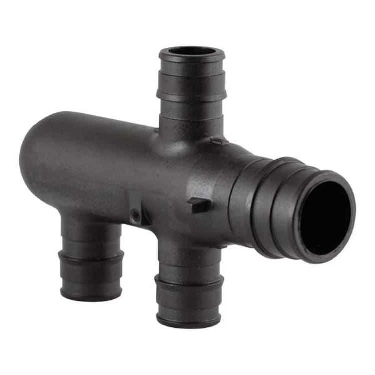 Uponor Q2337550 Branch Opposing Port Tee, 3/4 in, ProPEX®, Polysulfone, Domestic
