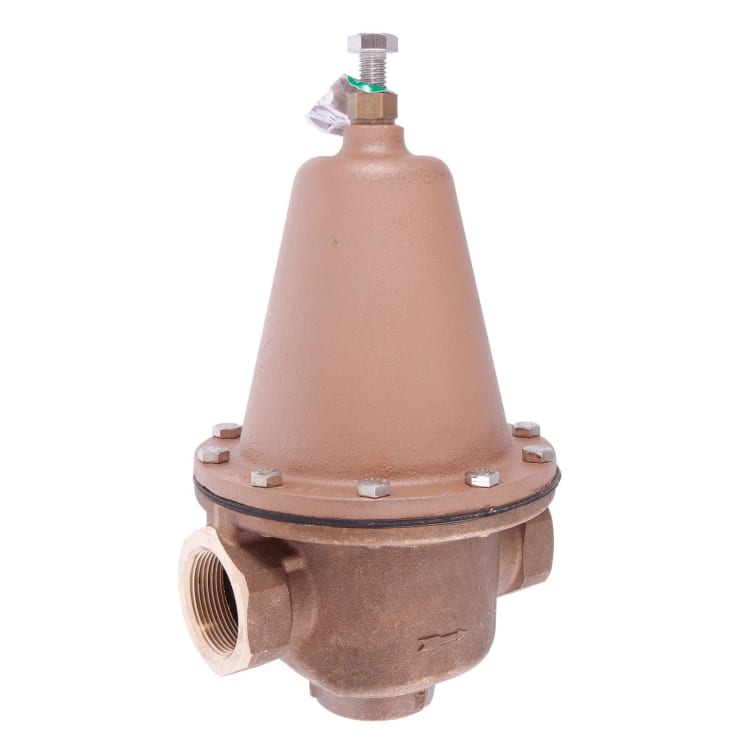 WATTS® 0298560 LF223 High Capacity Pressure Reducing Valve, 1-1/4 in Nominal, FNPT End Style, 25 to 75 psi Pressure, Brass Body, Domestic