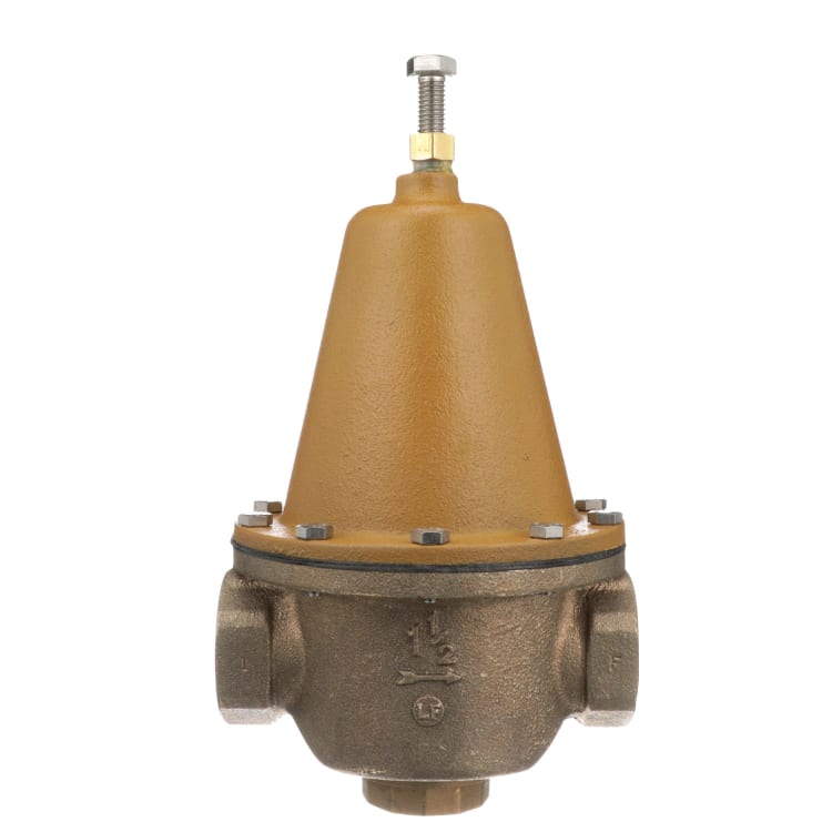 WATTS® 0298568 LF223 High Capacity Pressure Reducing Valve, 1-1/2 in, FNPT, 300 psi, Cast Iron Body