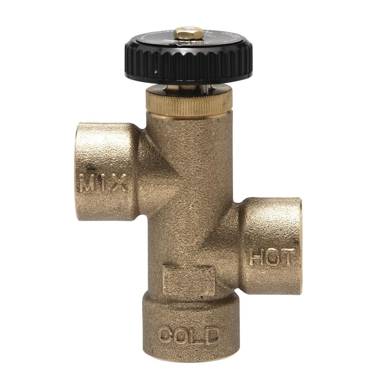 WATTS® 0559130 LF70A Extender Tempering Valve, 1/2 in, Thread, 150 psi, 2 gpm, Brass Body