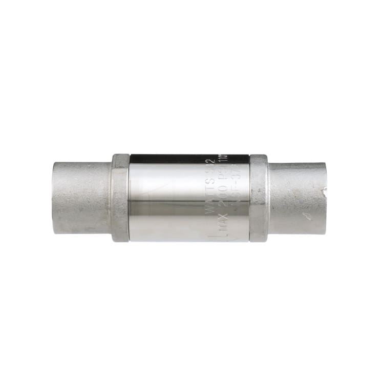 WATTS® 0061663 SD-2 Dual Check Valve, 3/8 in Nominal, FNPT End Style, 316 Stainless Steel Body, Domestic