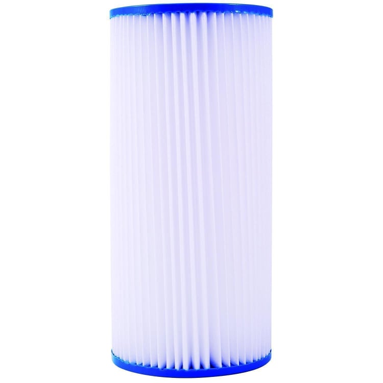 WATTS® 7100417 PWPL20FF Full Flow Pleated Filter Cartridge, 20 in L, Polypropylene