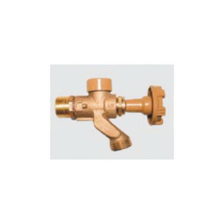 Woodford® 101P-BP Model 101 Anti-Siphon Wall Faucet, 3/4 or 1/2 in, Combination MNPT x FNPT, 125 psi, Domestic