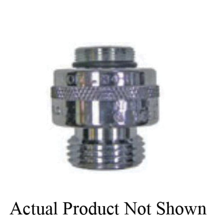 Woodford® Nidel® 34HF-BR Anti-Siphon Vacuum Breaker, 3/4 in, Male Hose Thread, Brass Body, Single Check Backflow, Domestic