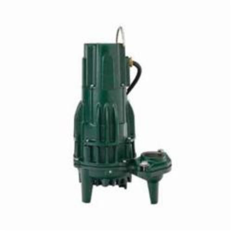 Zoeller® 163-0002 High Head Flow-Mate 160 1-Phase Single Seal Submersible Effluent Pump, 100 gpm Maximum, Non-Automatic, 66 ft Maximum Head, 115 VAC