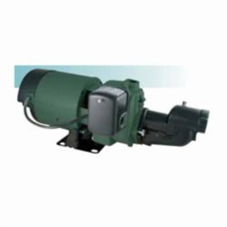 Zoeller® 460-0006 Shallow Well Jet Pump With Power Plus 56 Frame Motor, 4.5 gpm, 1-1/4 in Inlet x 3/4 in Outlet, 1/2 hp, Cast Iron