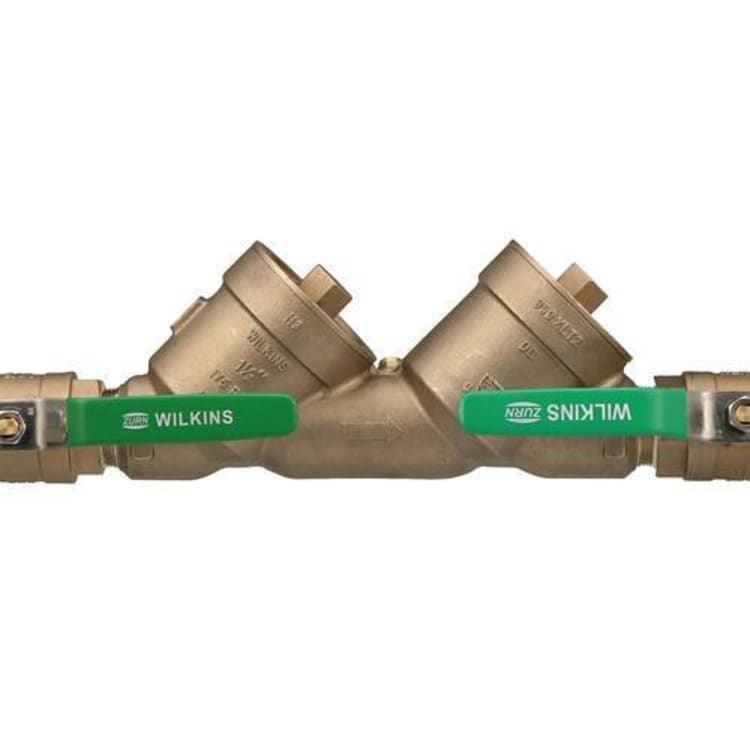 Zurn® Wilkins 112-950XLT2 Valve Assembly, 1-1/2 in Nominal, FNPT End Style, Bronze Body, Dual Check, Domestic