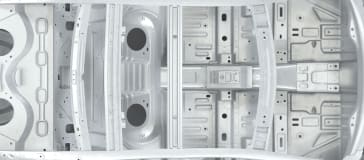 Aluminium vehicle body