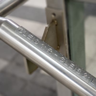 3D printed braille handrail signs 