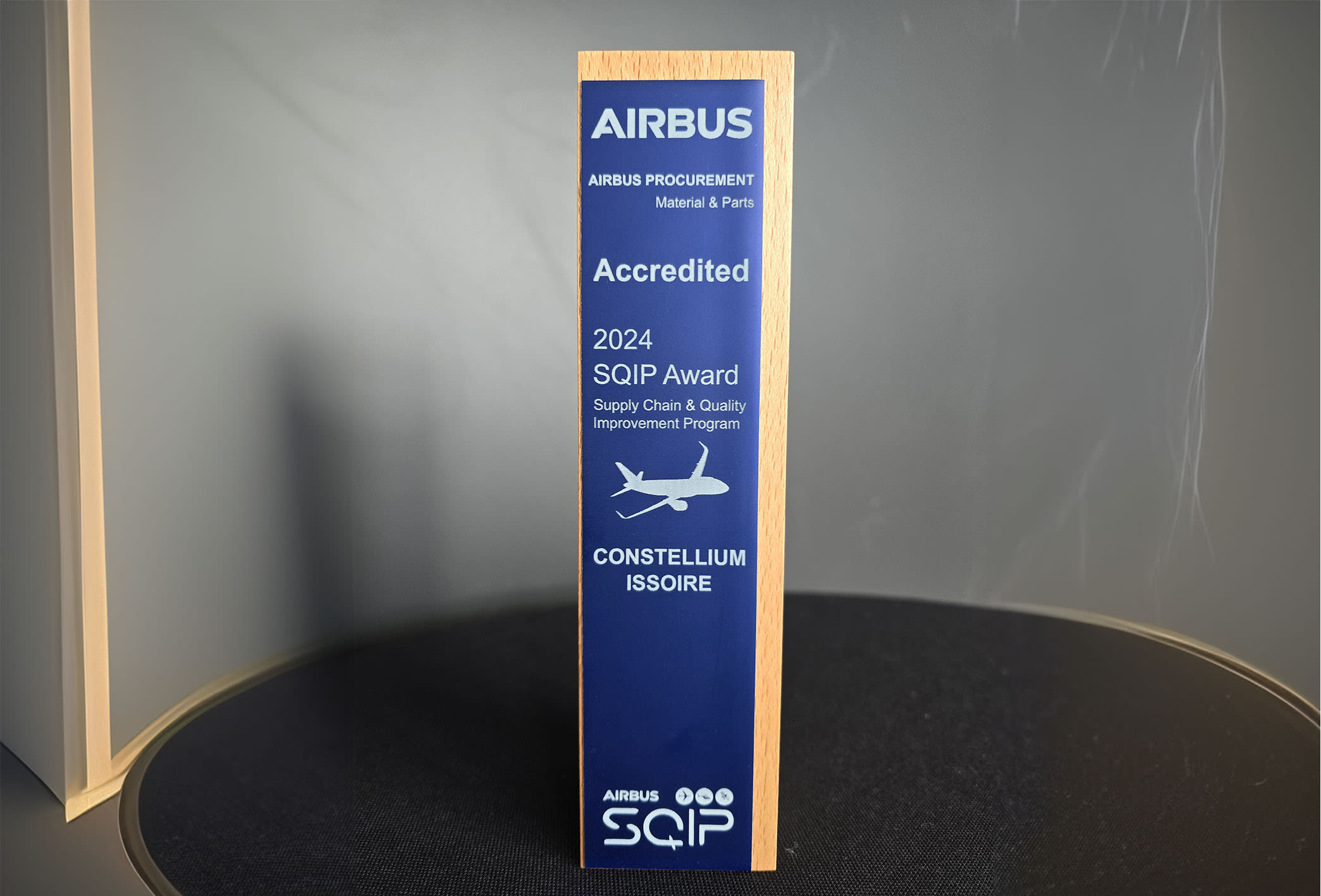 Airbus Award - Accredited Supplier