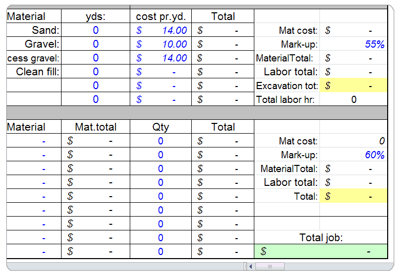 Concrete Calculator & Bid SheetConstruction Office Online