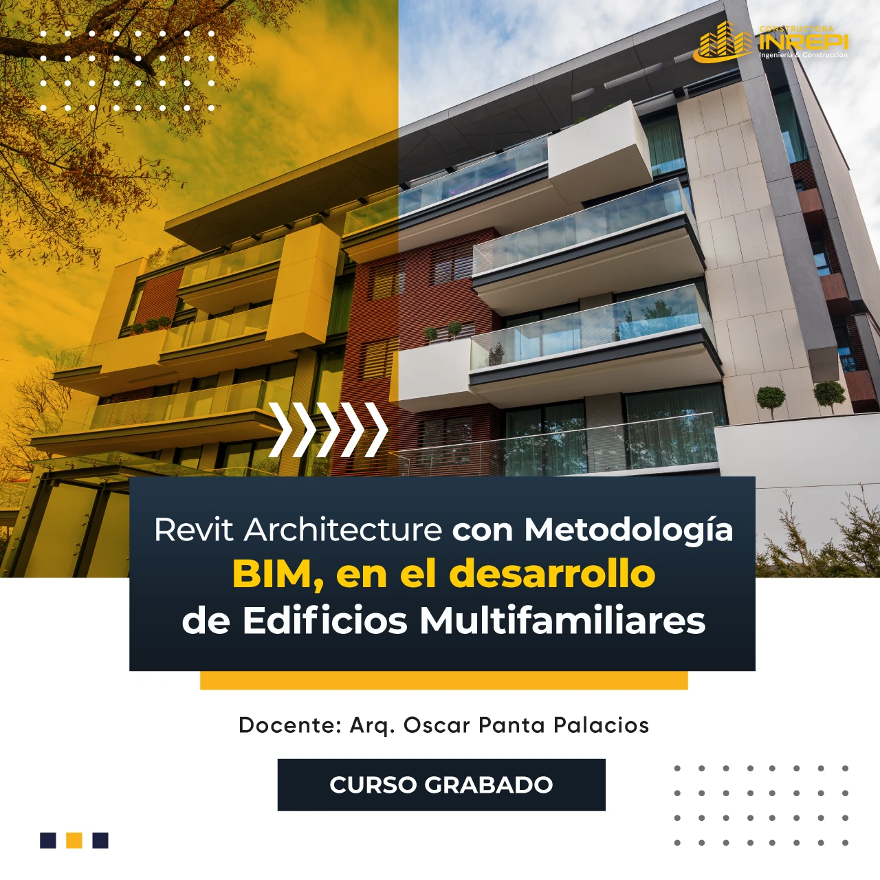 Revit Architecture Con Metodología Bim En El Desarrollo De Edificios Multifamiliares - Grabado