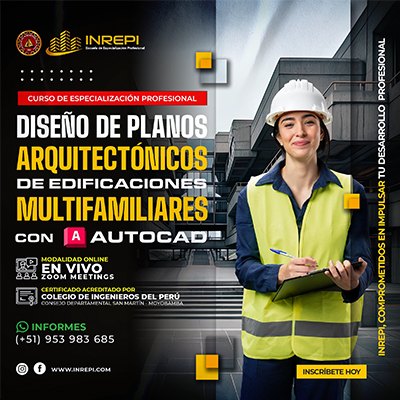 Diseño de Planos Arquitectónicos de Edificaciones Multifamiliares con AutoCAD