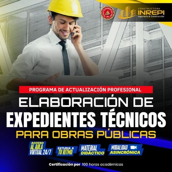 Elaboración de Expedientes Técnicos para Obras Públicas