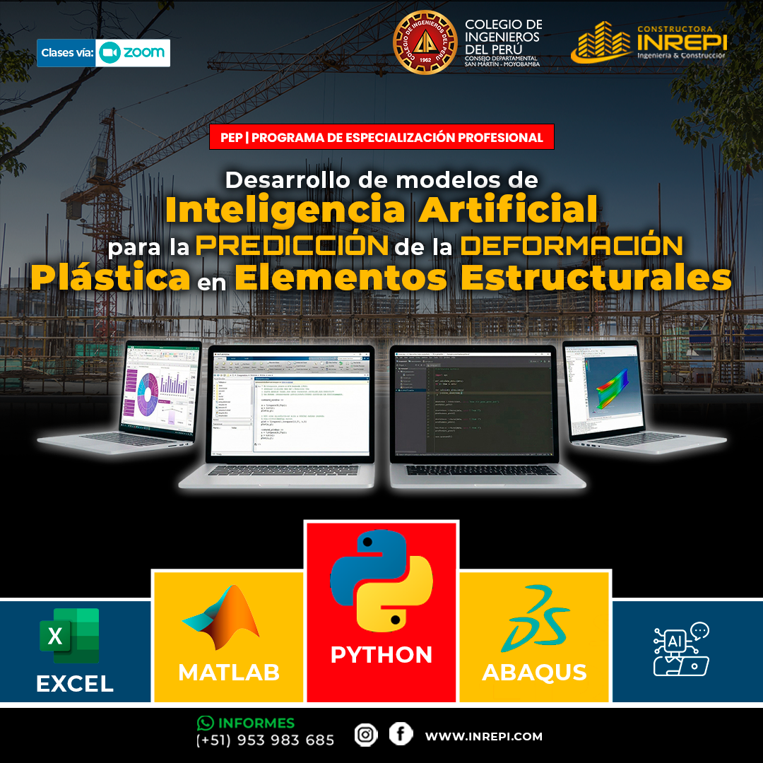 Desarrollo de Modelos de Inteligencia Artificial para la Predicción de la Deformación Plástica en Elementos Estructurales