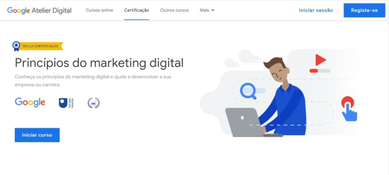 Thumbnail do post Curso Fundamentos do marketing digital Google