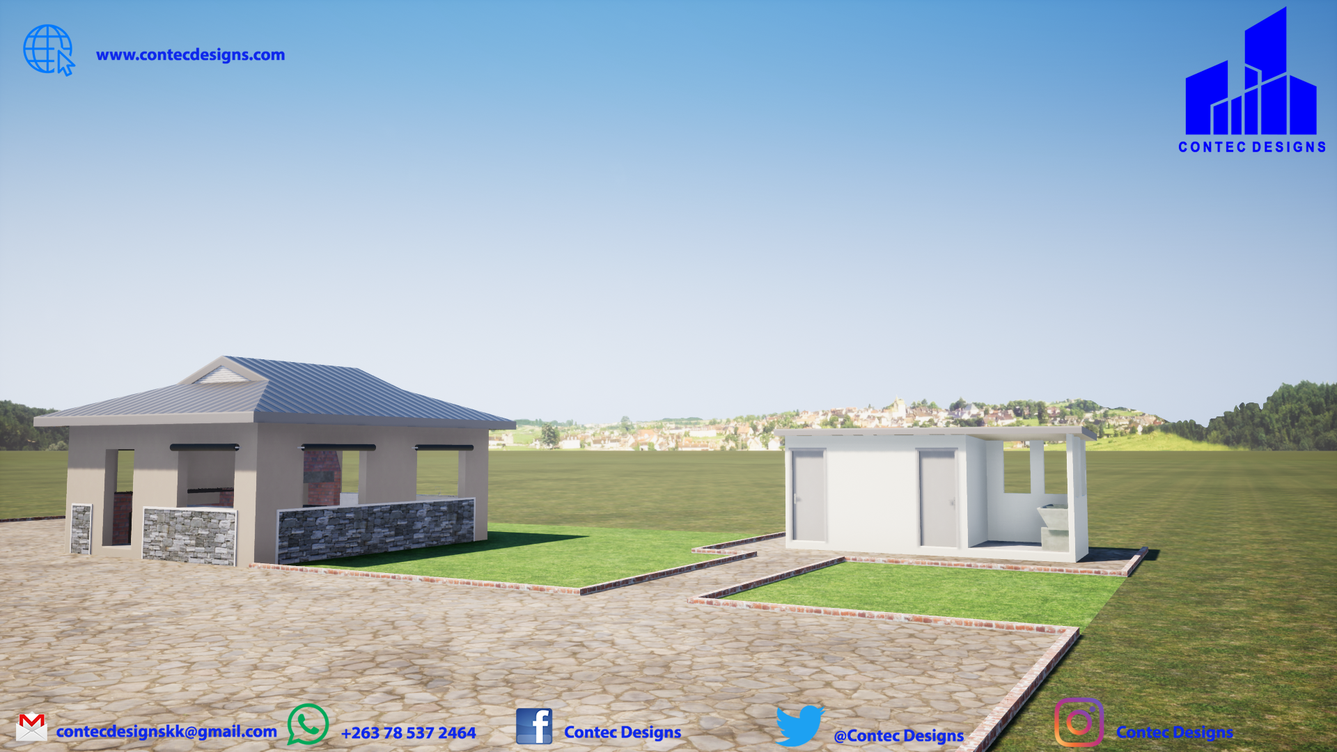 Canteen shed design.