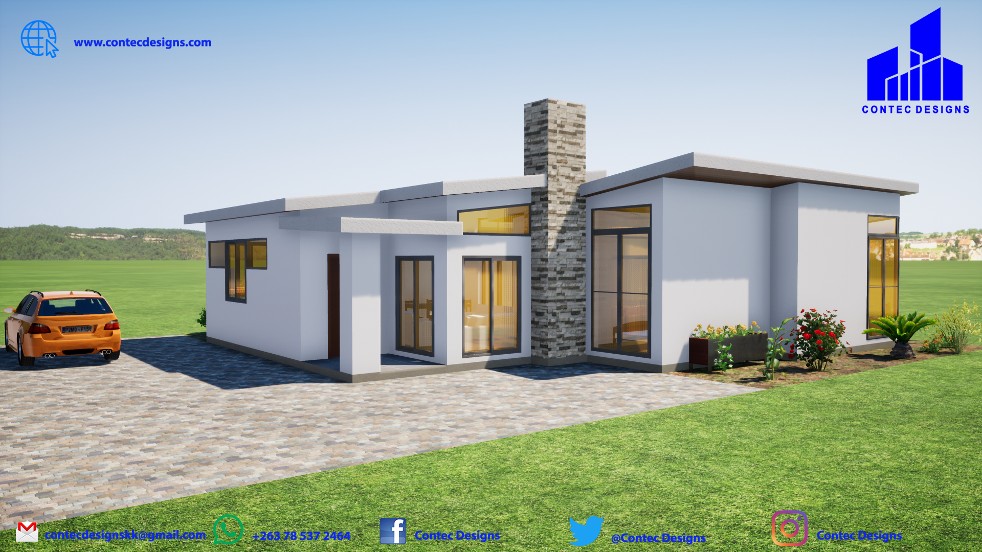Flat Roof Cottage