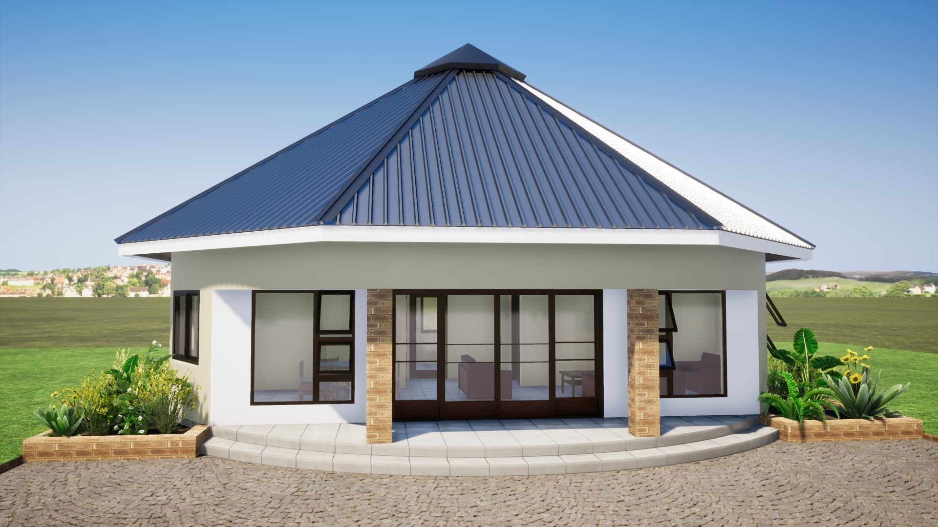 2 Bedroomed IBR Rondavel