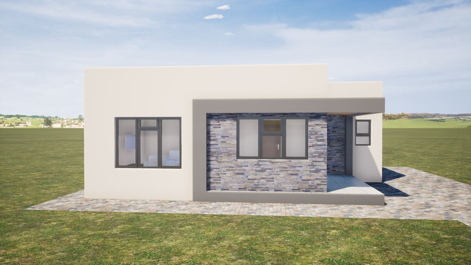 Minimalistic 2-Bed Cottage