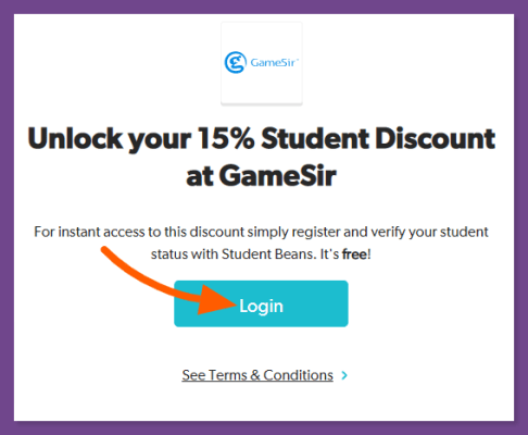 How to get GameSir Student Discount