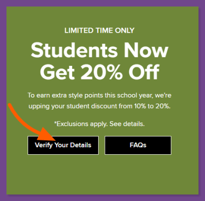 How to get Converse Student Discount