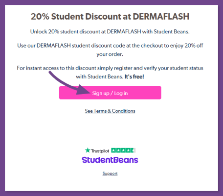 How to get DermaFlash Student Discount