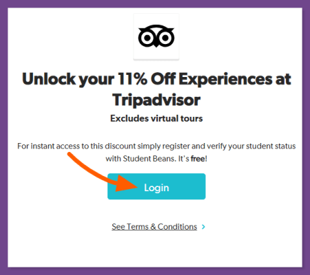 How to get TripAdvisor Student Discount