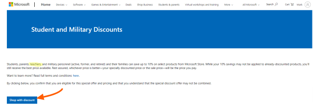 How to get Microsoft Student Discount