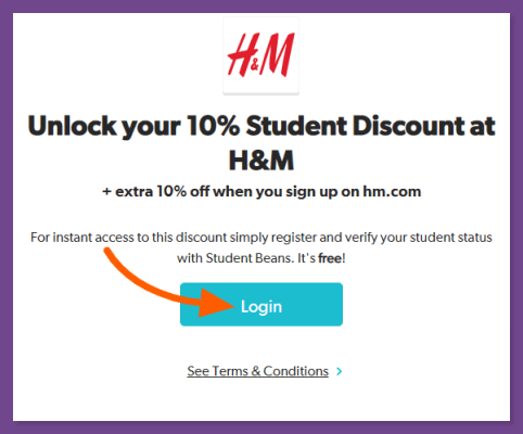 H&M Student Discounts