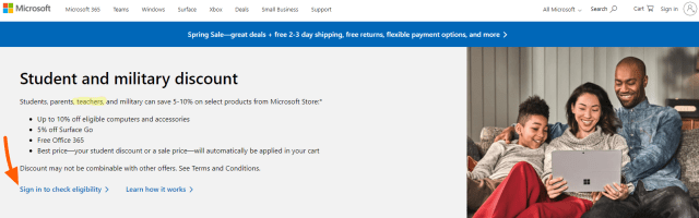 How to get Microsoft Student Discount
