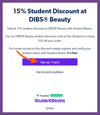 How to get DIBS Beauty Student Discount