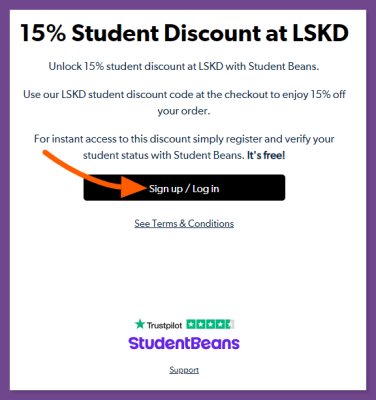 How to get LSKD Student Discount