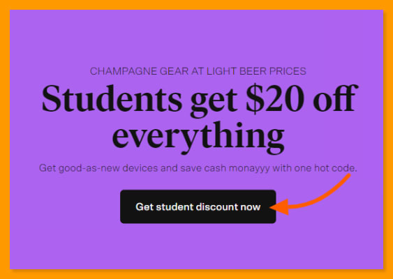 How to get BackMarket Student Discount