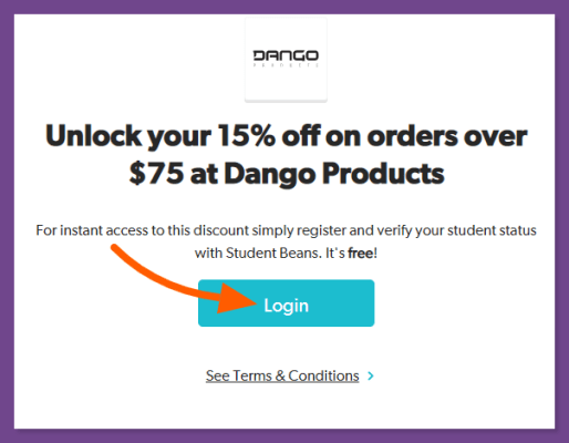 How to get Dango Products Student Discount