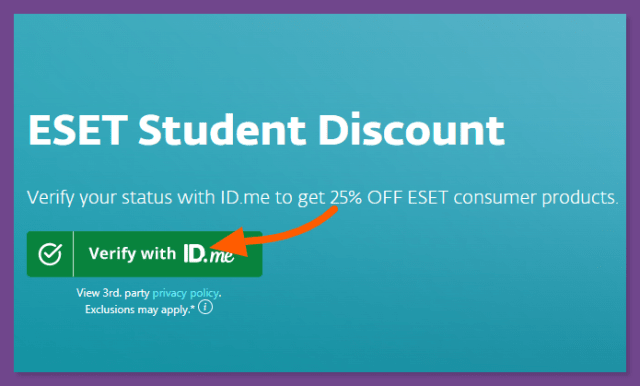 How to get ESET Student Discount